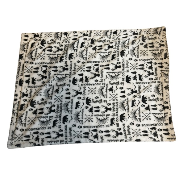 Other - Wooden Animal Baby Blanket EUC